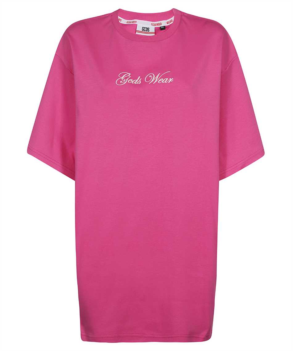 Gcds X Hello Kitty - Cotton T-shirt Dress In Fuchsia