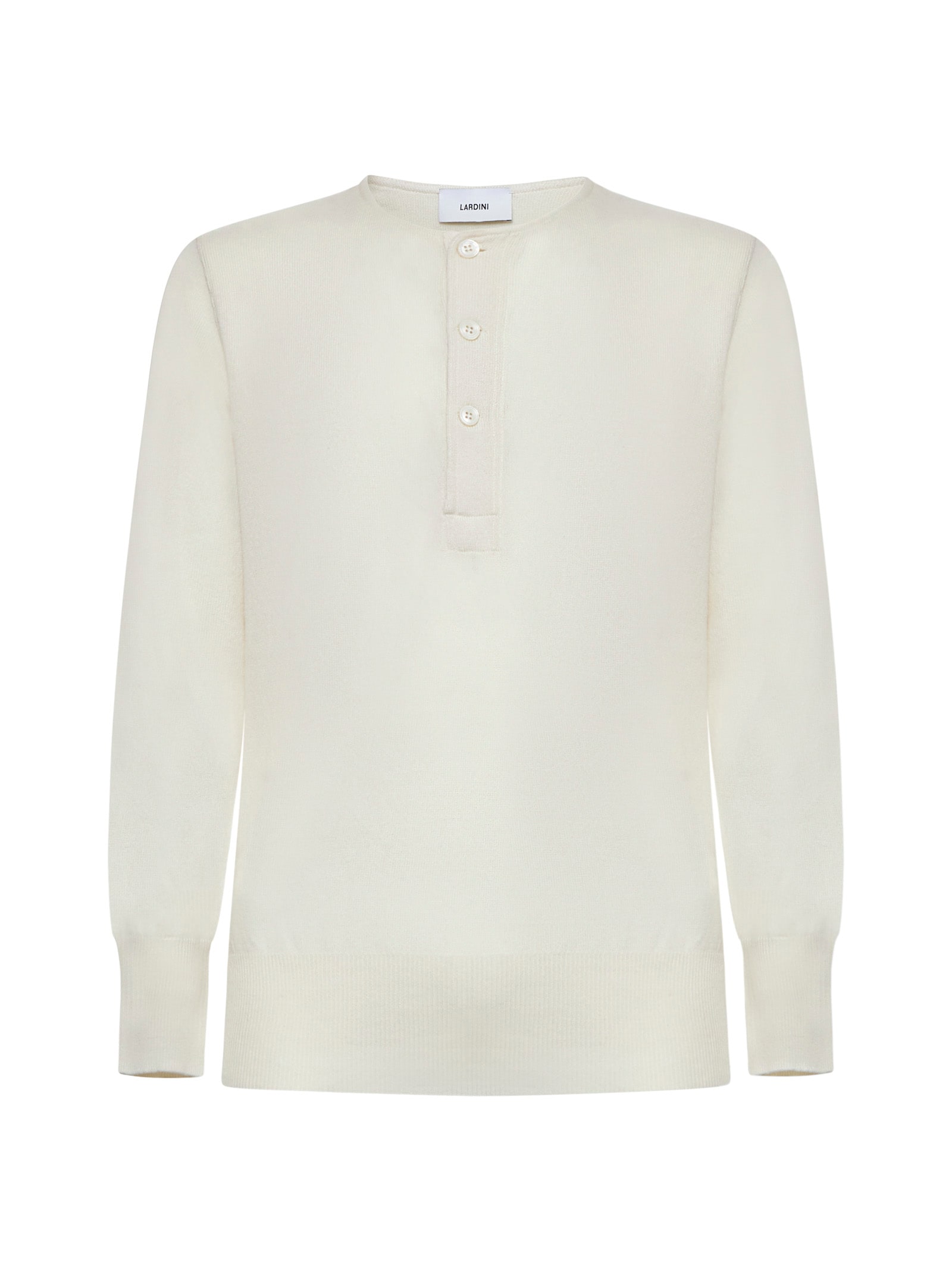 Shop Lardini Sweater In White