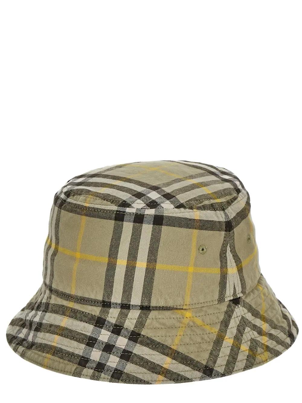 Shop Burberry Classic Check Bucket Hat In Beige