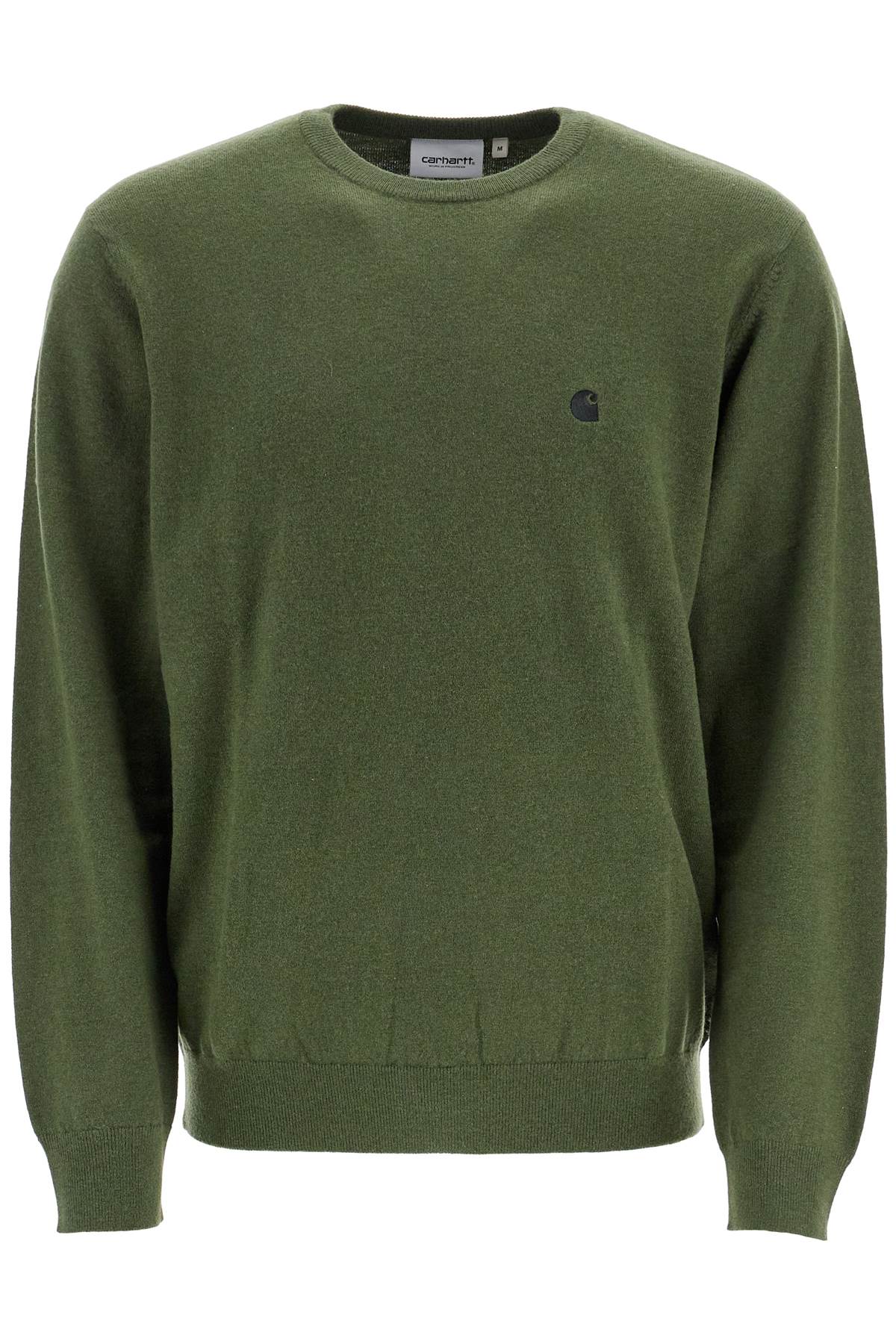 Shop Carhartt Madison Pullover In Tarragon / Black (green)