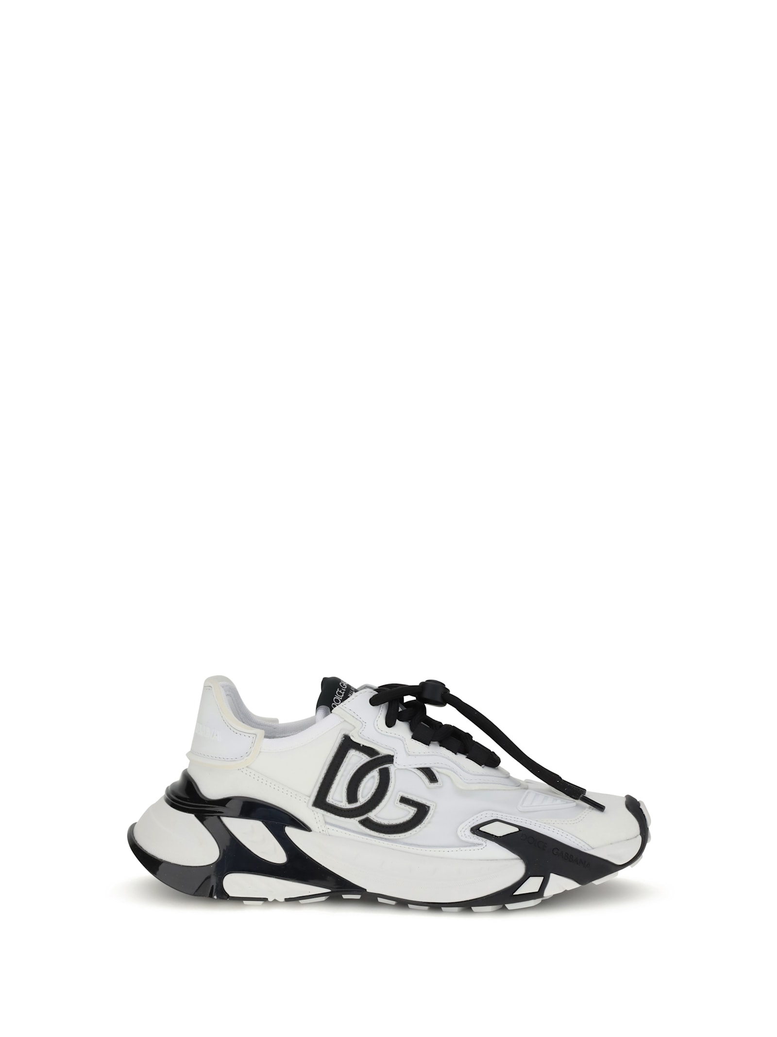 Dolce & Gabbana Sneaker Day Faster Black And White In White