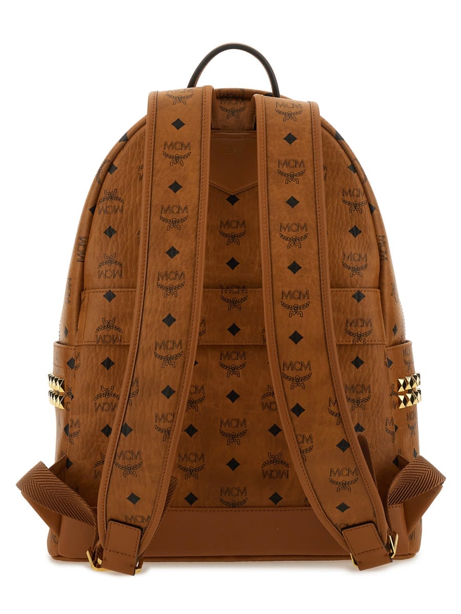 Mcm Backpack Stark In Visetos