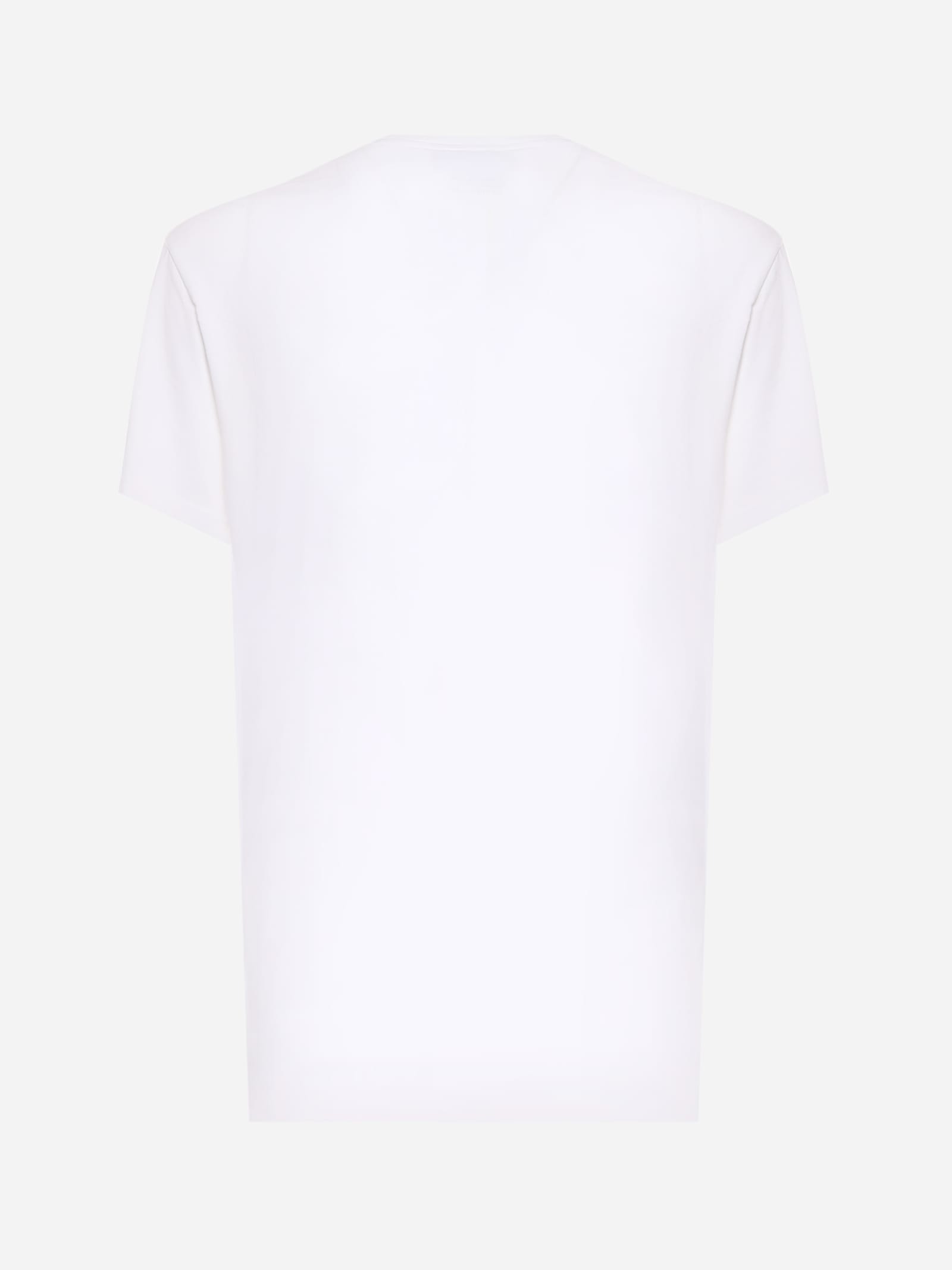 Shop Lacoste T-shirt Polo Classic In Blanc