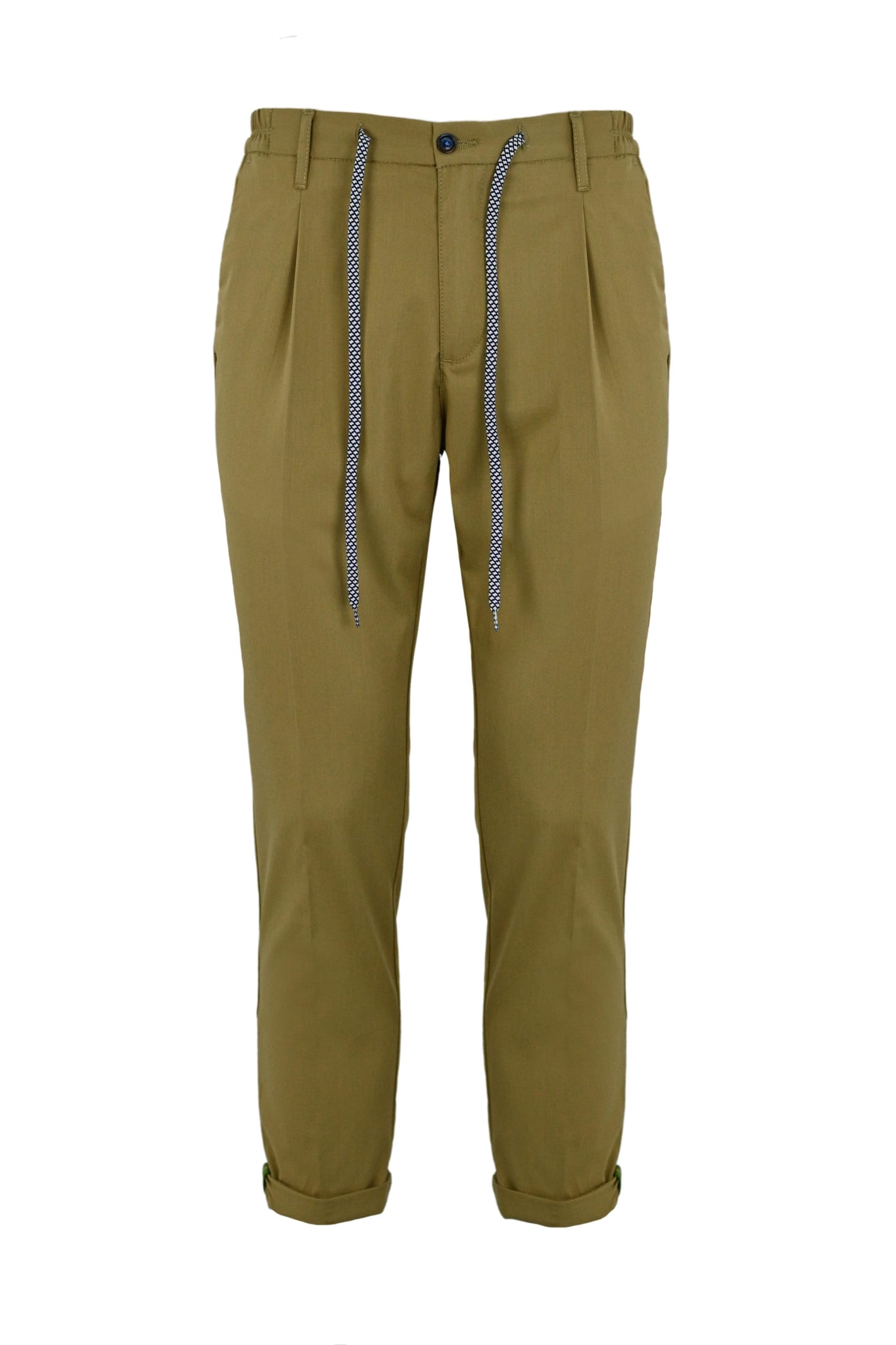 Daniele Alessandrini Trousers With Laces