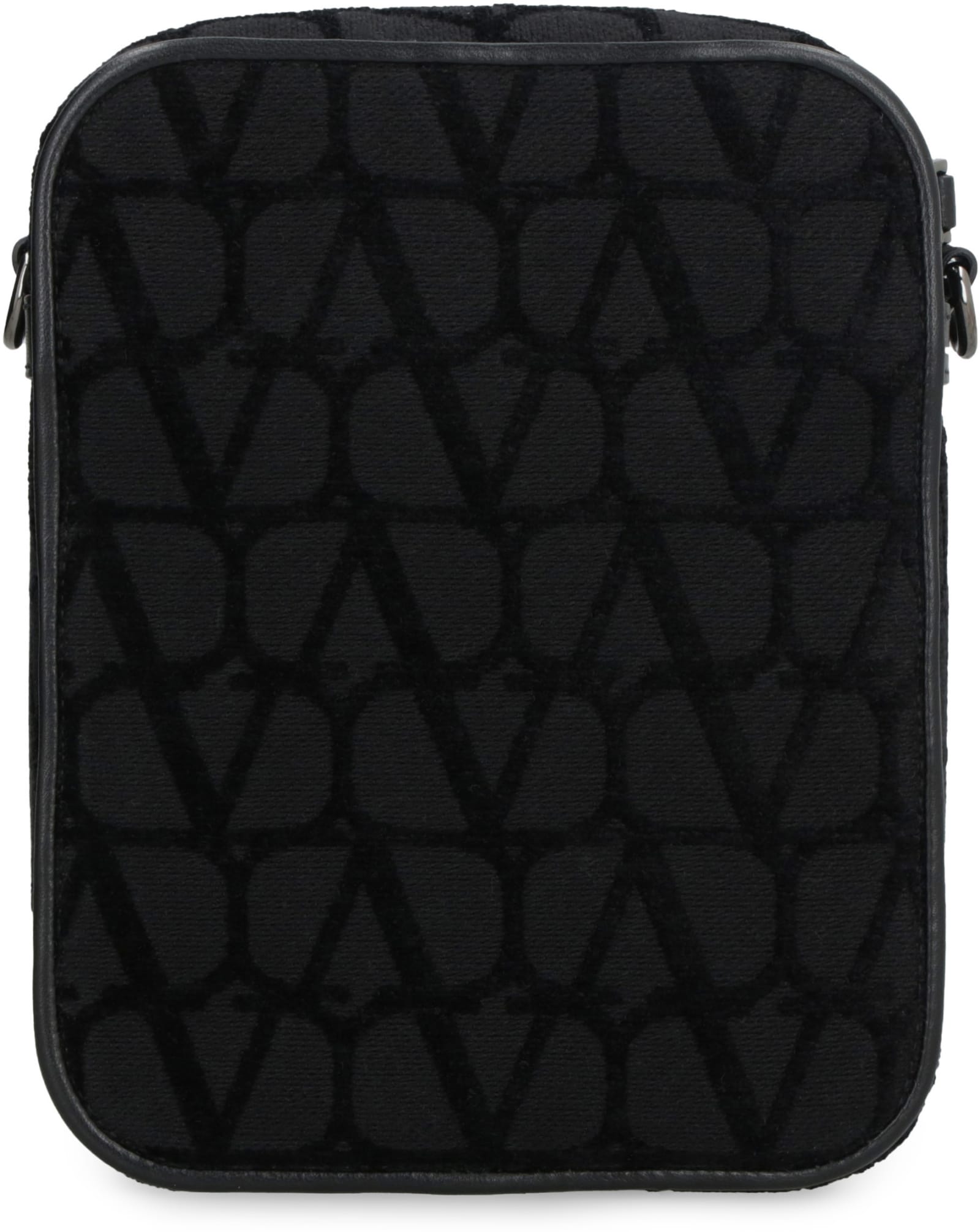 Valentino Garavani  Garavani - Locò Crossbody Bag In Black