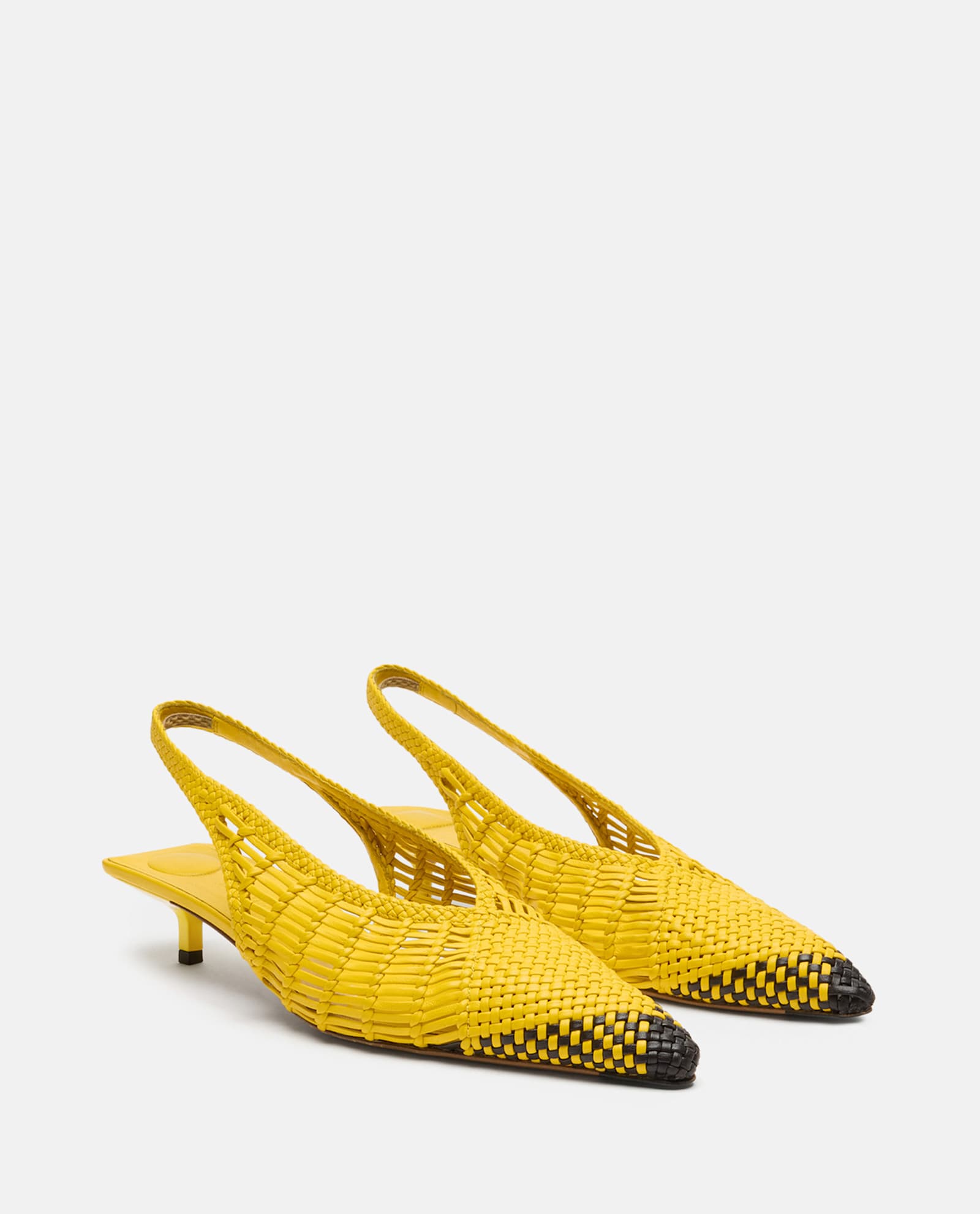 Jacquemus Cubisto Banane Pointed Toe Slingback Pump