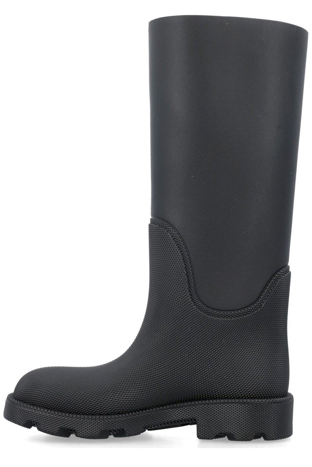 Shop Burberry Marsh Water-resistant Boots In Black