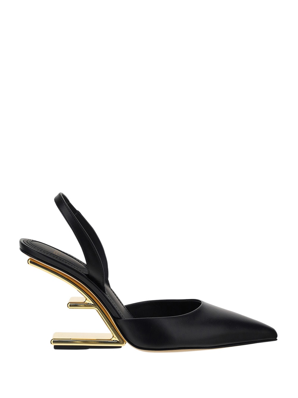 Shop Fendi First Pumps In Nero