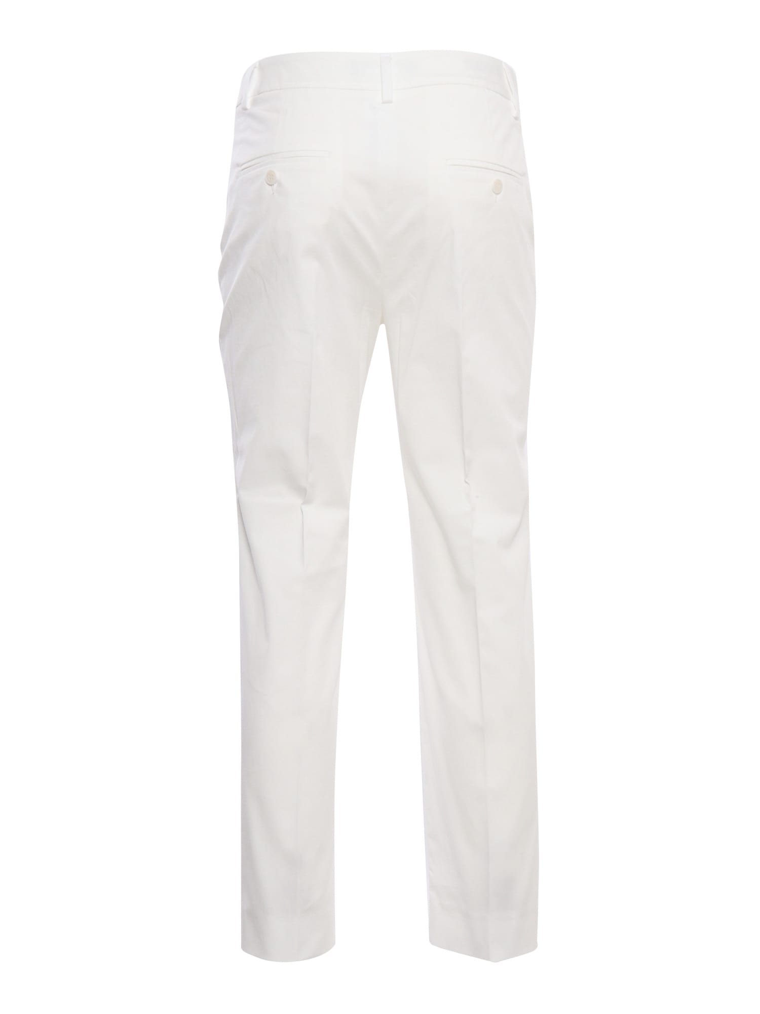 Weekend Max Mara Cecco White Trousers