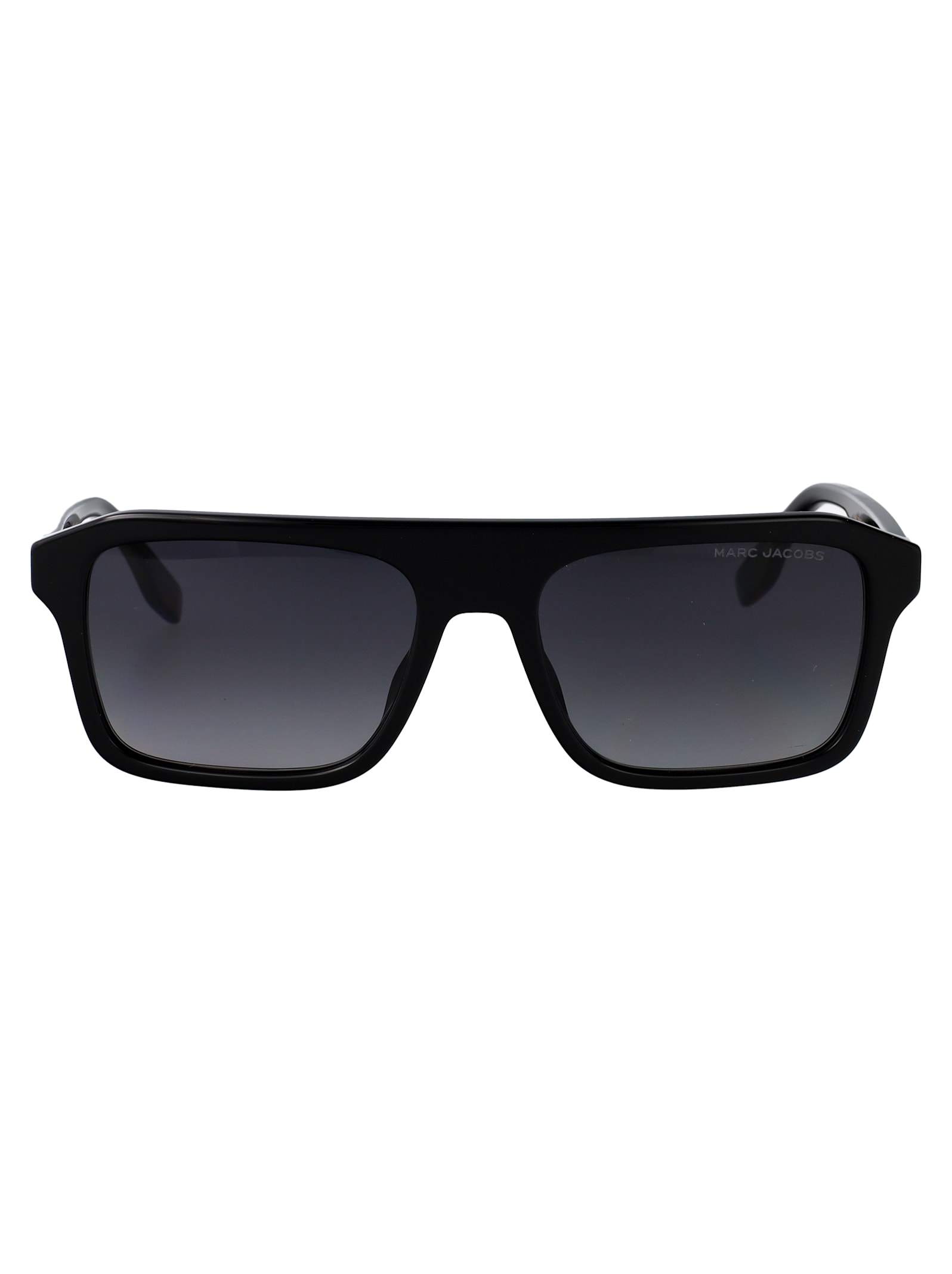 Marc Jacobs Rectangle-frame Sunglasses In Black
