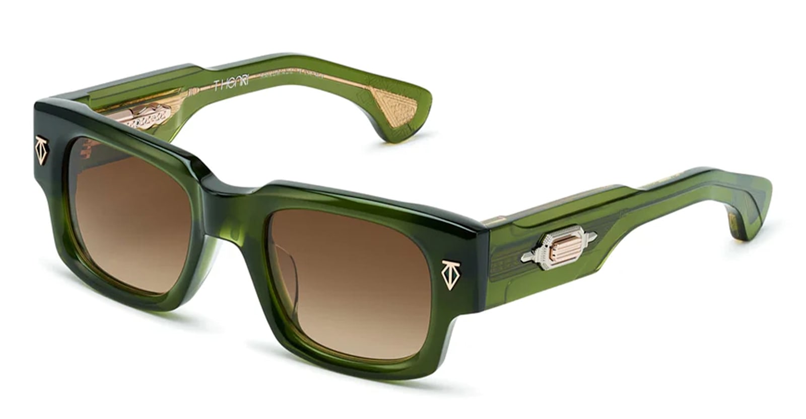 T Henri Dusemberg - Shamrock Sunglasses In Green