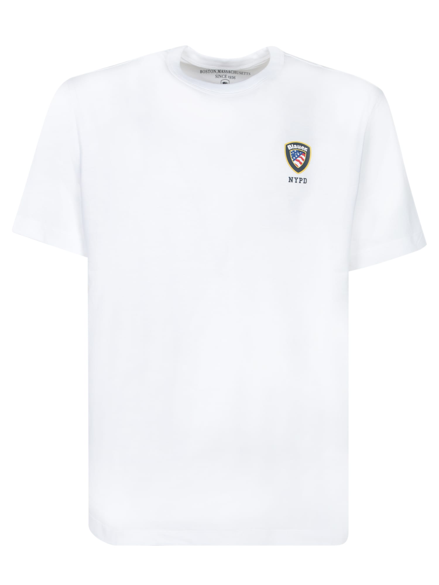 Blauer Irving Logo White T-shirt