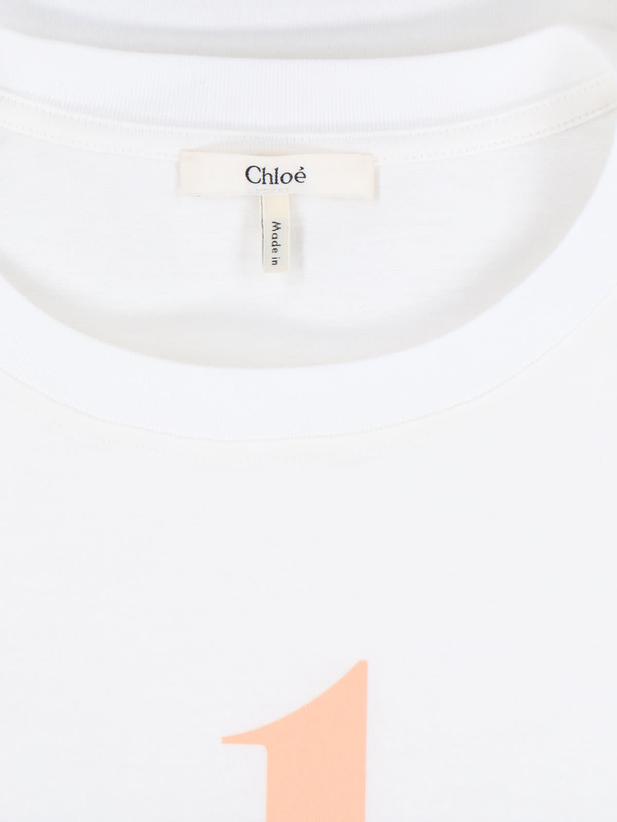 Chloé Open-necked Black Shirt In Multi
