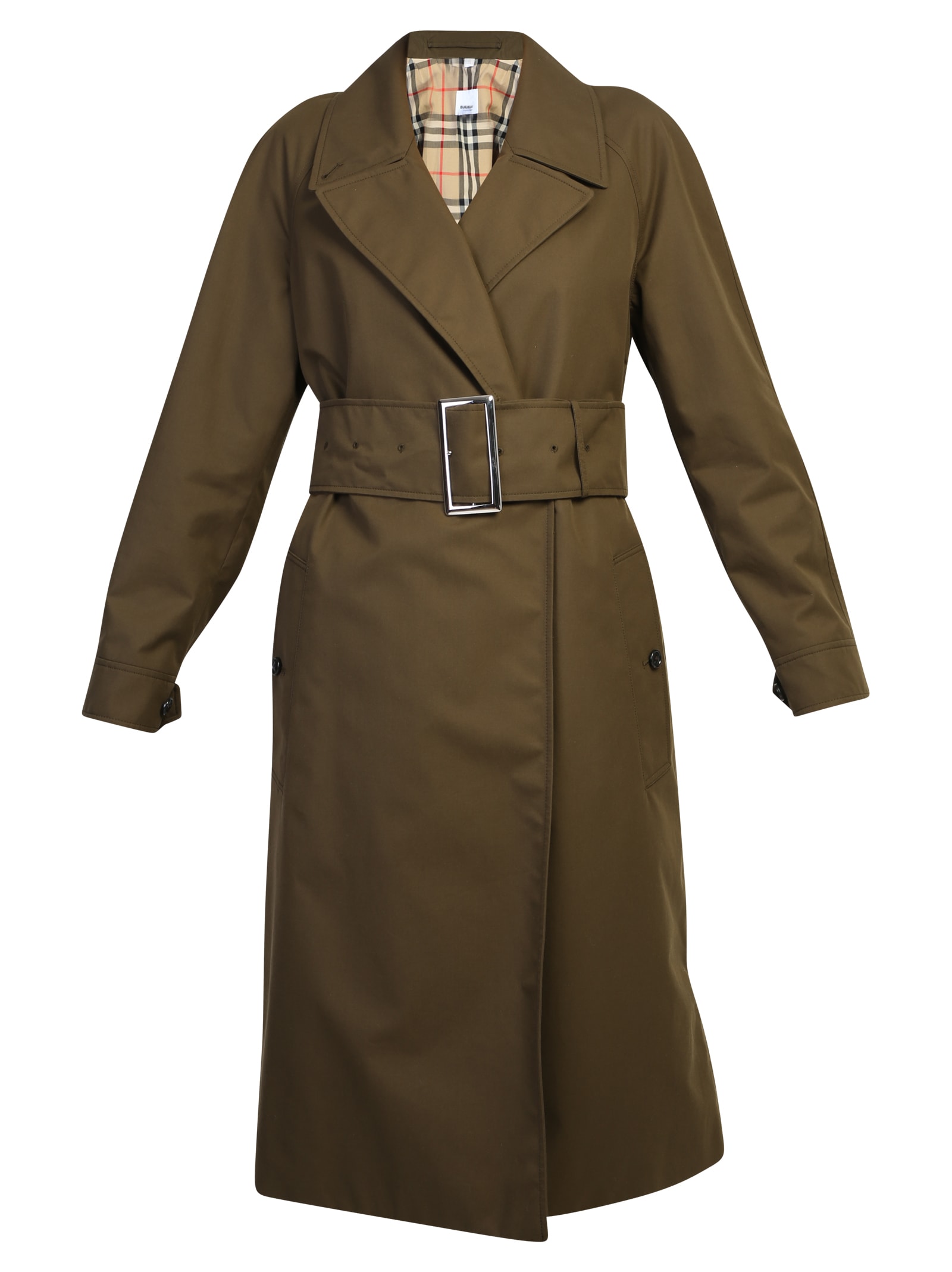 Burberry Burberry Trench Coat - Green 