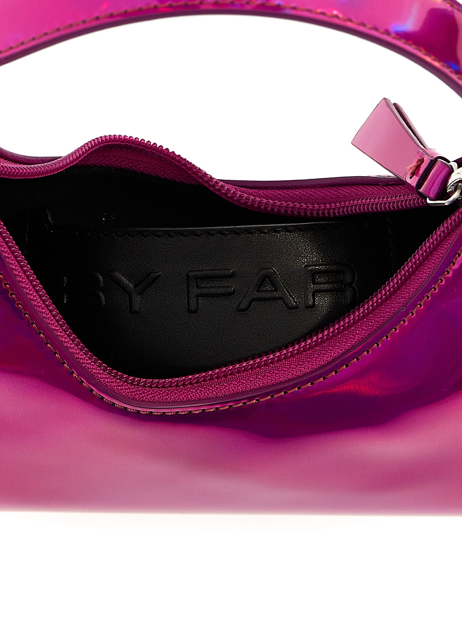 Shop By Far Baby Amber Handbag In Fuchsia