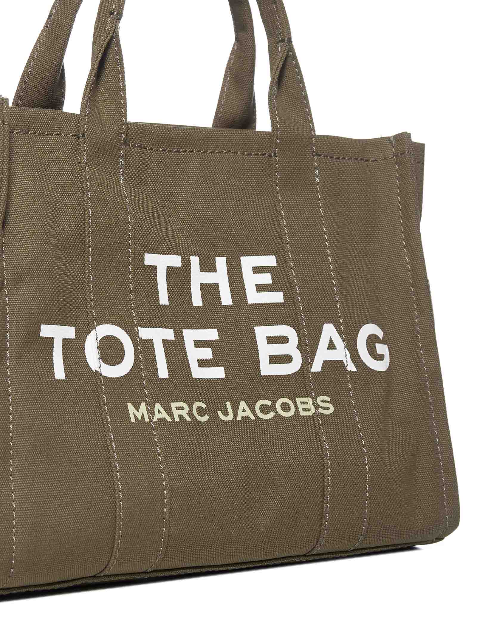 Shop Marc Jacobs Tote In Slate Green