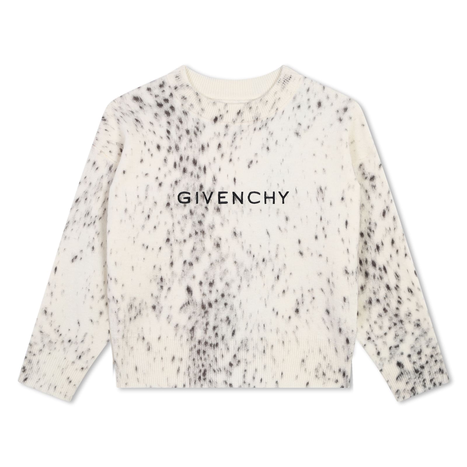 Givenchy Kids' Pull Con Logo In Cream