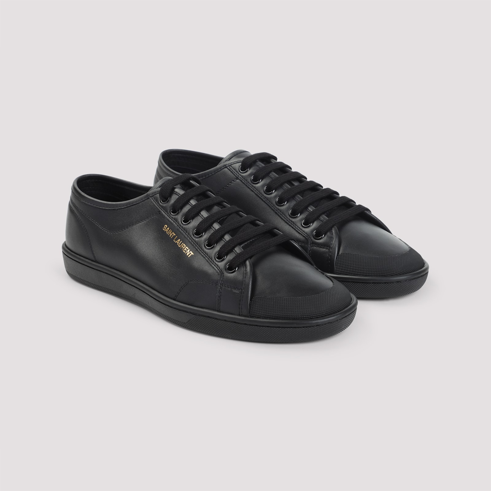 Saint Laurent Sl39 Sneakers In Black