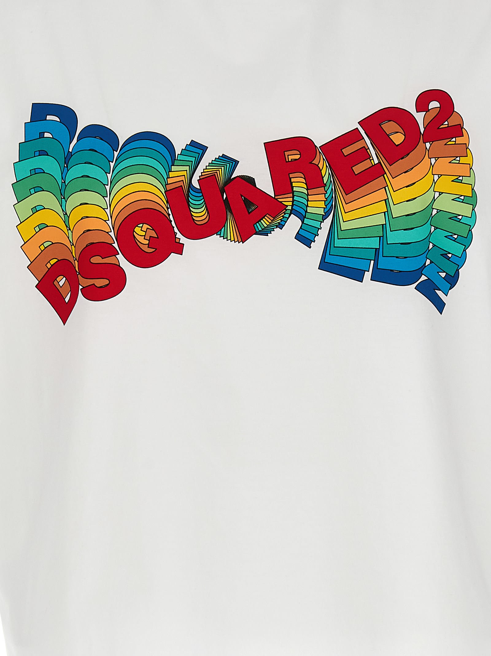 Shop Dsquared2 T-shirt Regular Fit In White