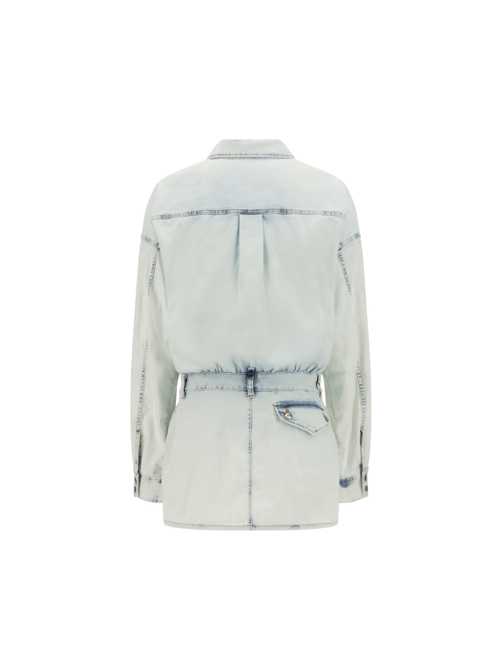 Dsquared2 Denim Dress Dsquared Clothing Blue In Blue