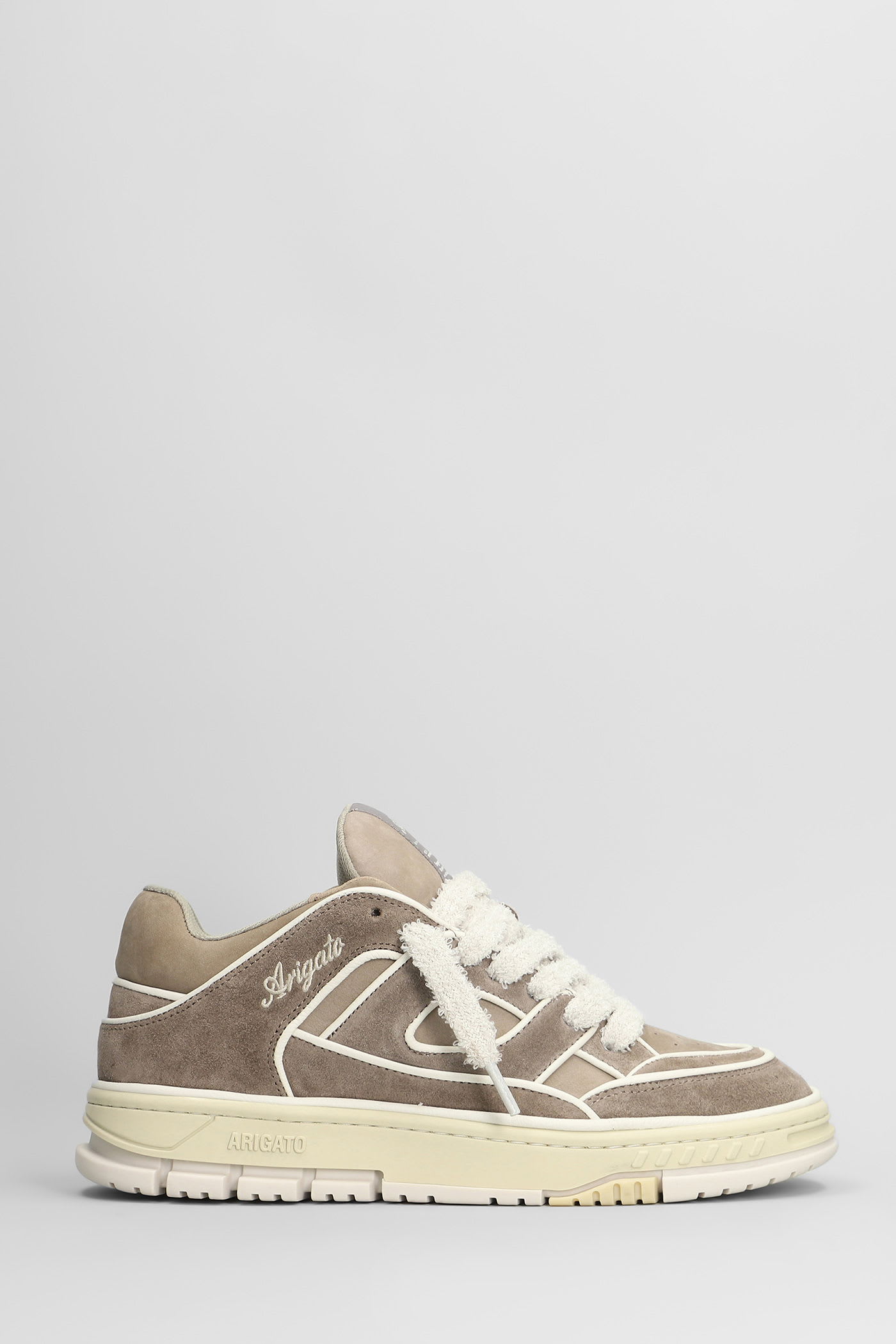 Area Lo Sneaker Sneakers In Taupe Suede