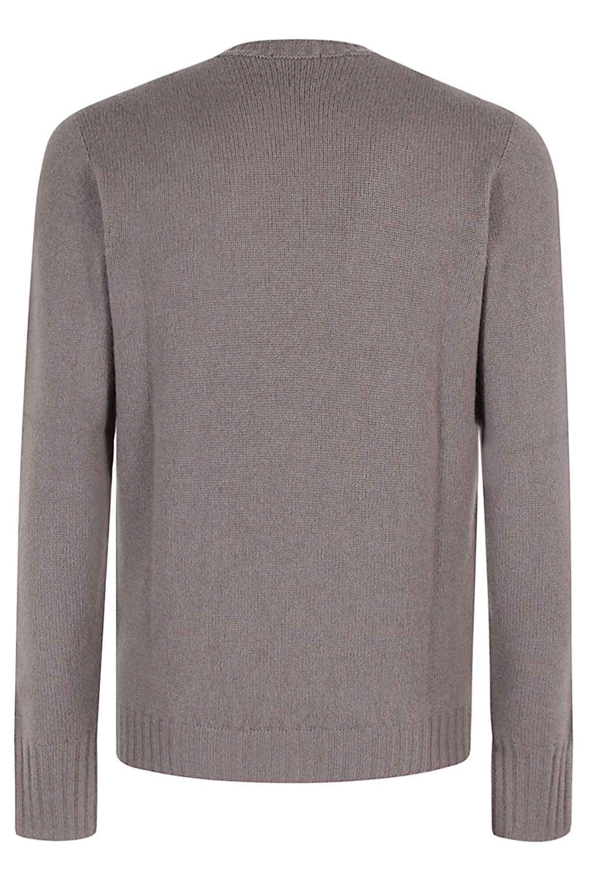 Drumohr G Collo Cashmere Coccola Soft Doppio Filo Tubolare In Tortora