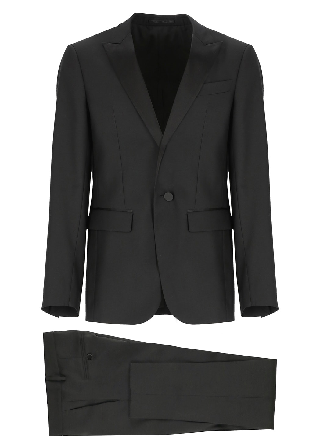 Shop Dsquared2 Wool Suit In Black