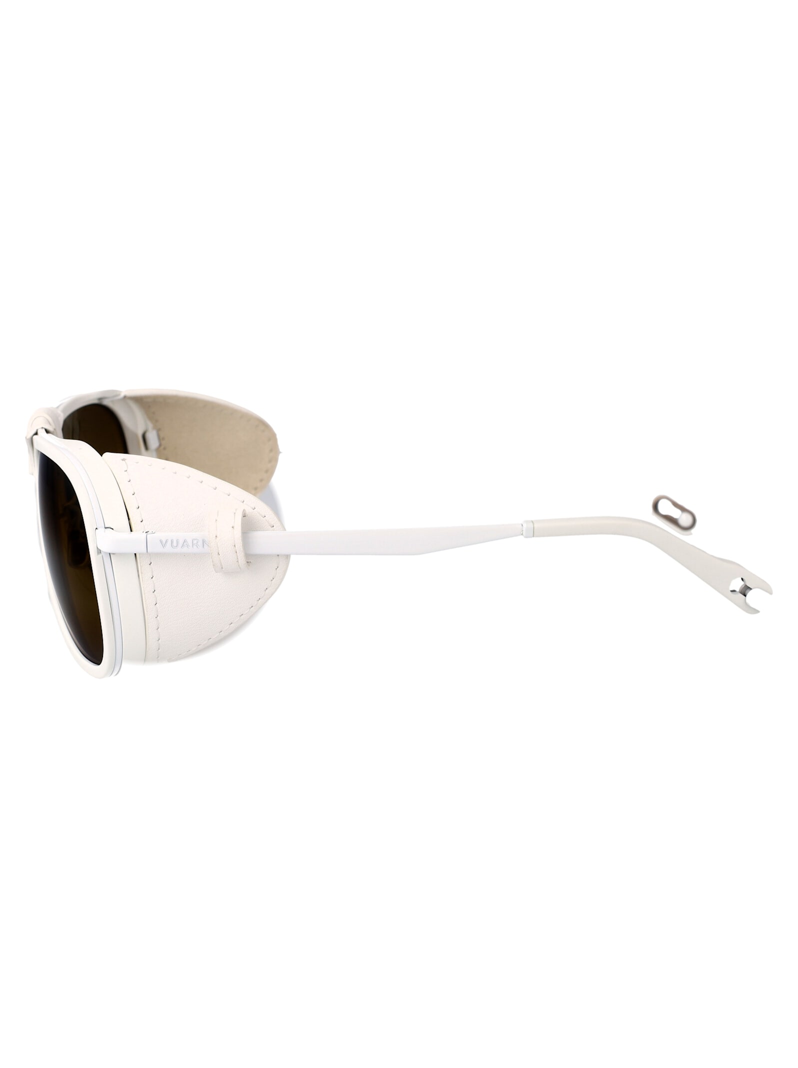 Vuarnet White Acetate Sunglasses In White