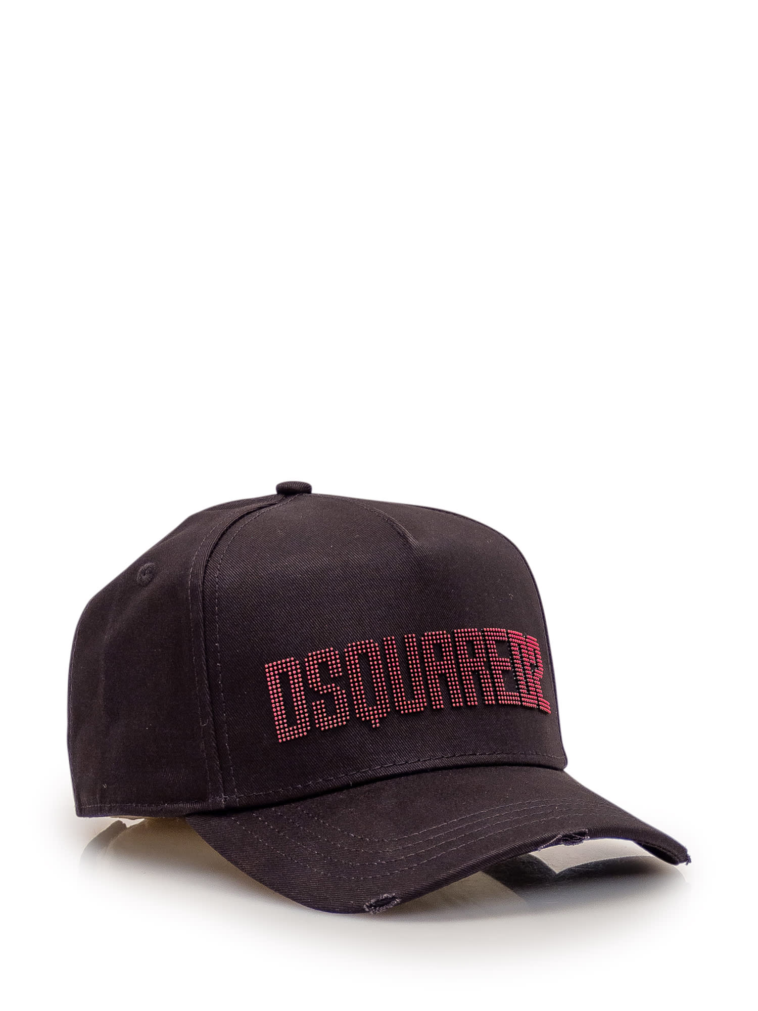 Shop Dsquared2 Baseball Cap In Nero