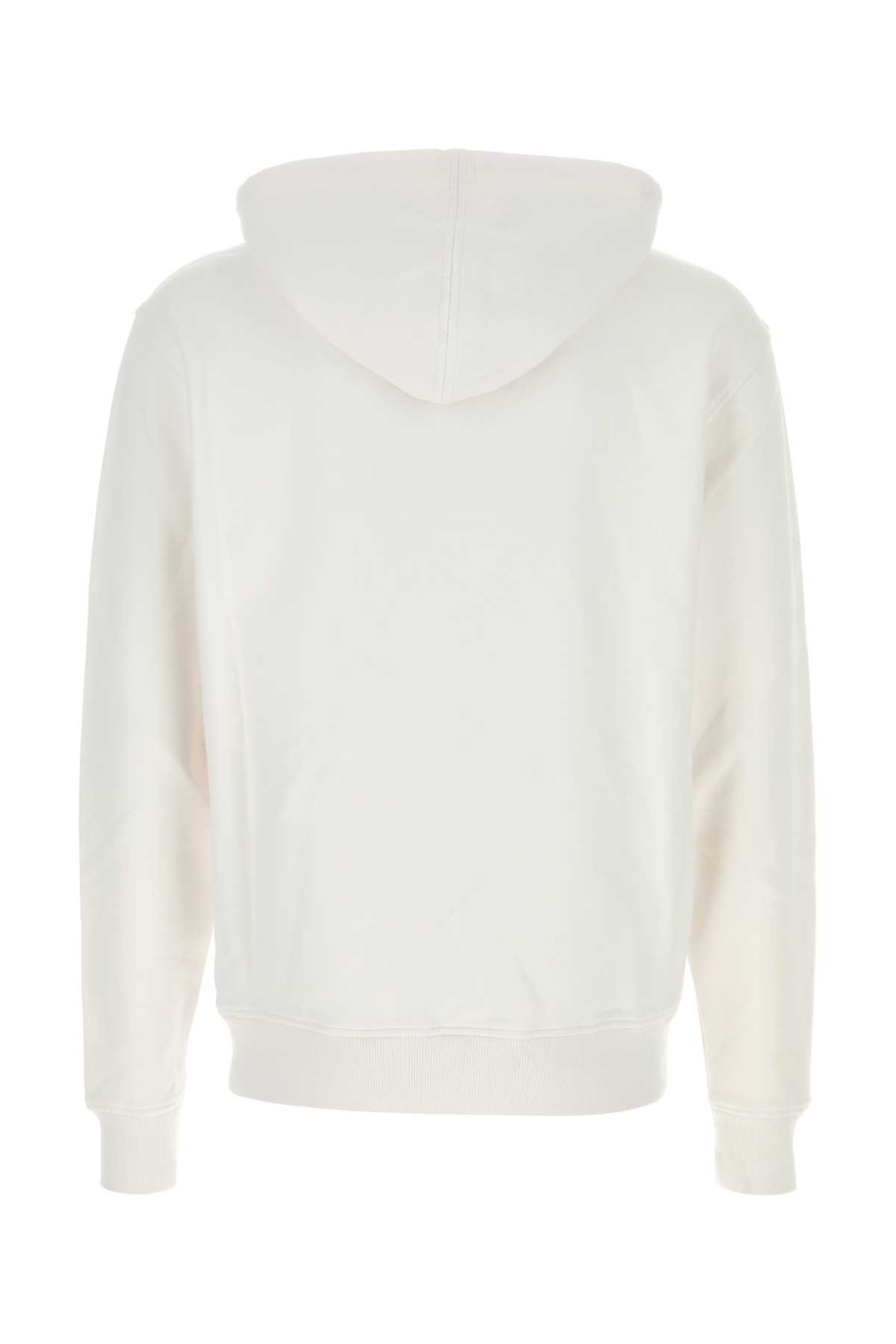 Ami Alexandre Mattiussi Long-sleeved Hooded Sweatshirt In Neutral