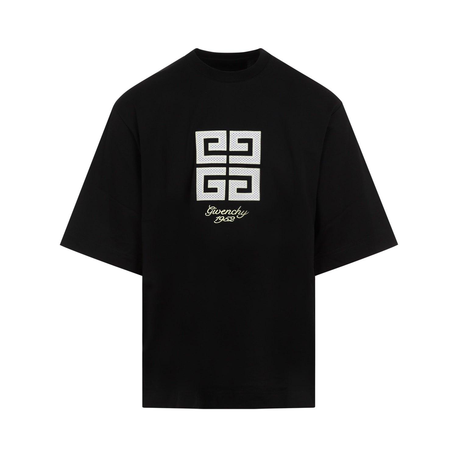 Shop Givenchy Short Sleeves T-shirt In Black