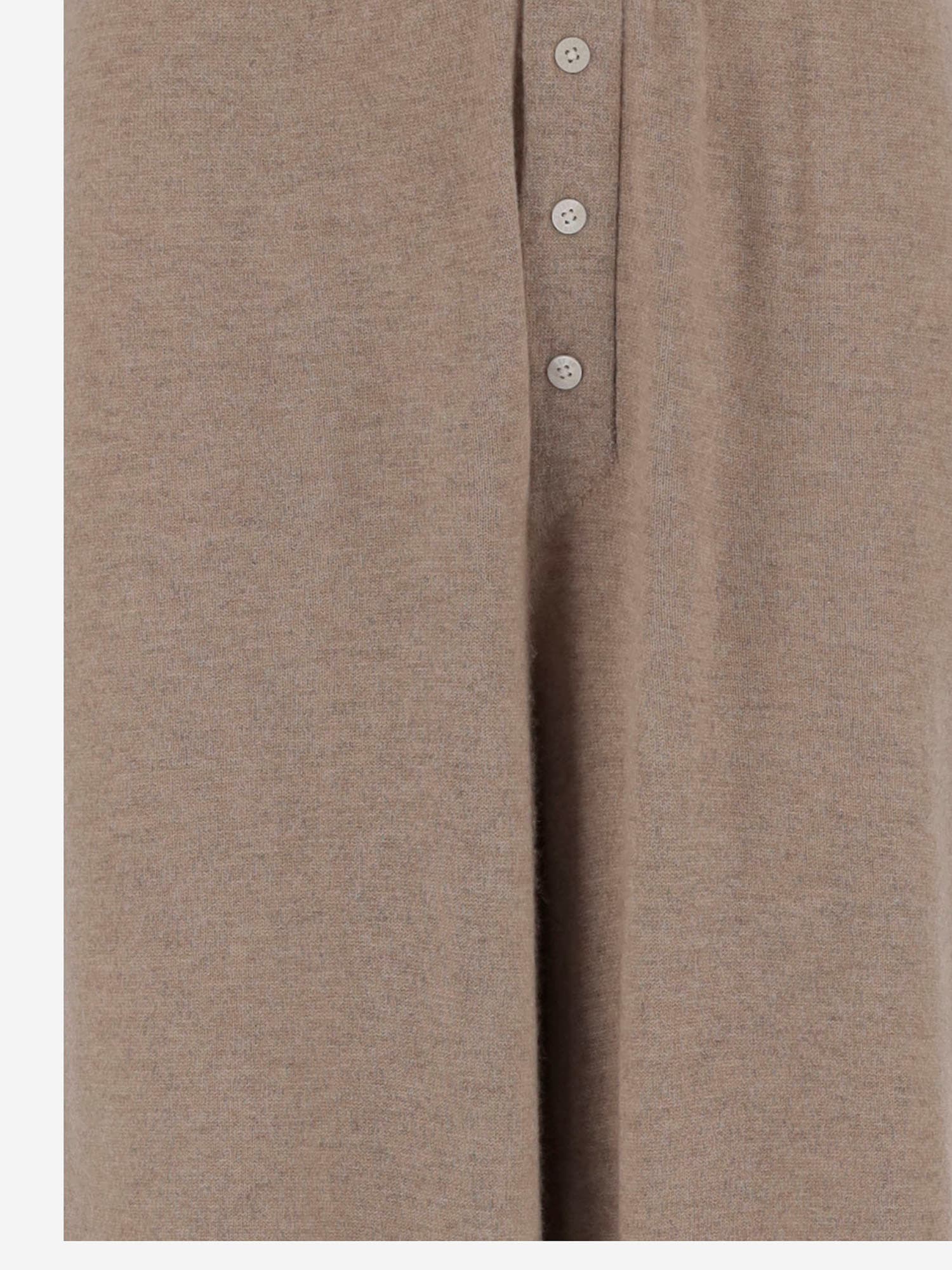 Guest In Residence Cashmere Everywear Pants In Brown