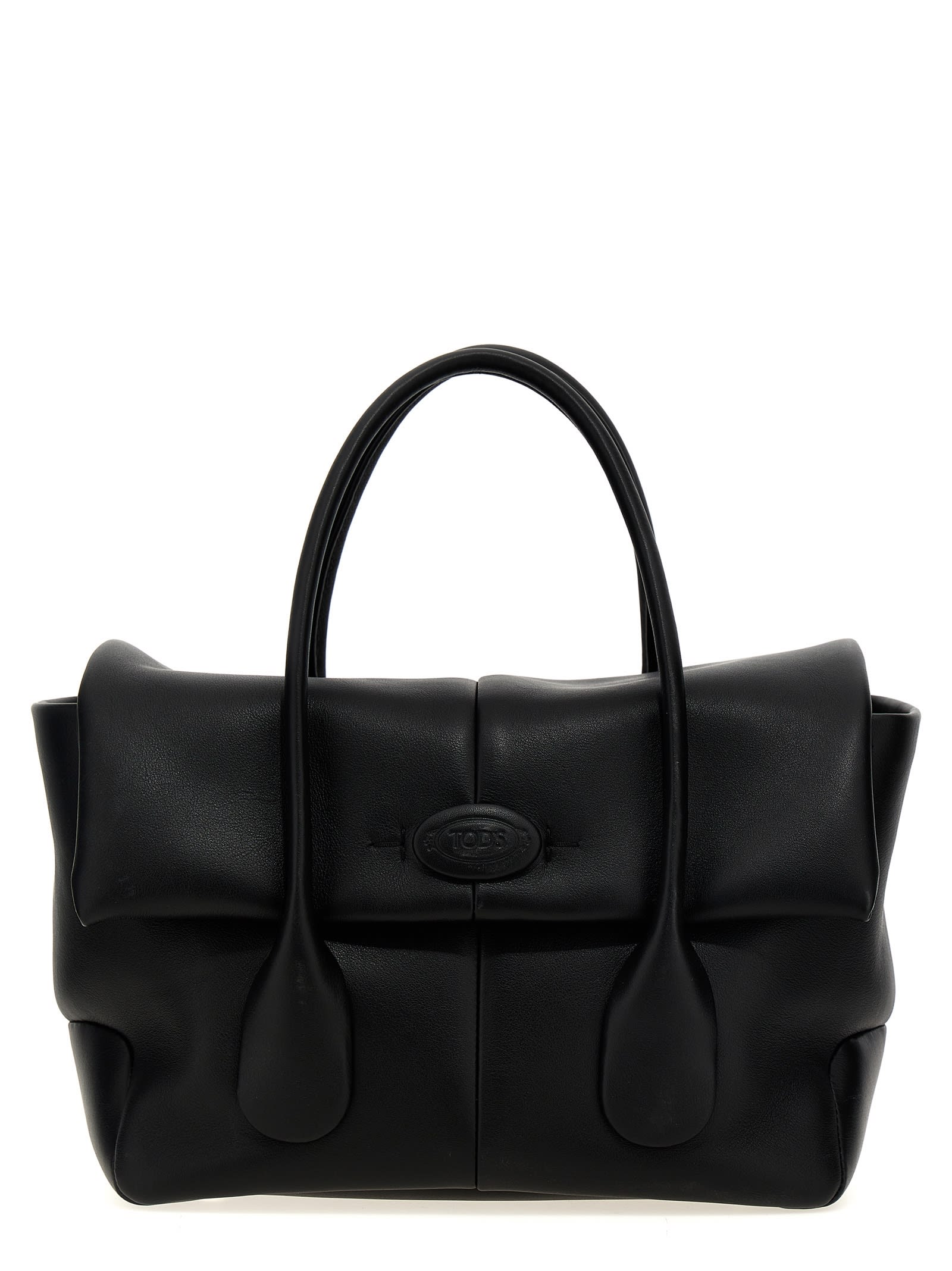 Shop Tod's Bag Reverse Small Handbag In Black