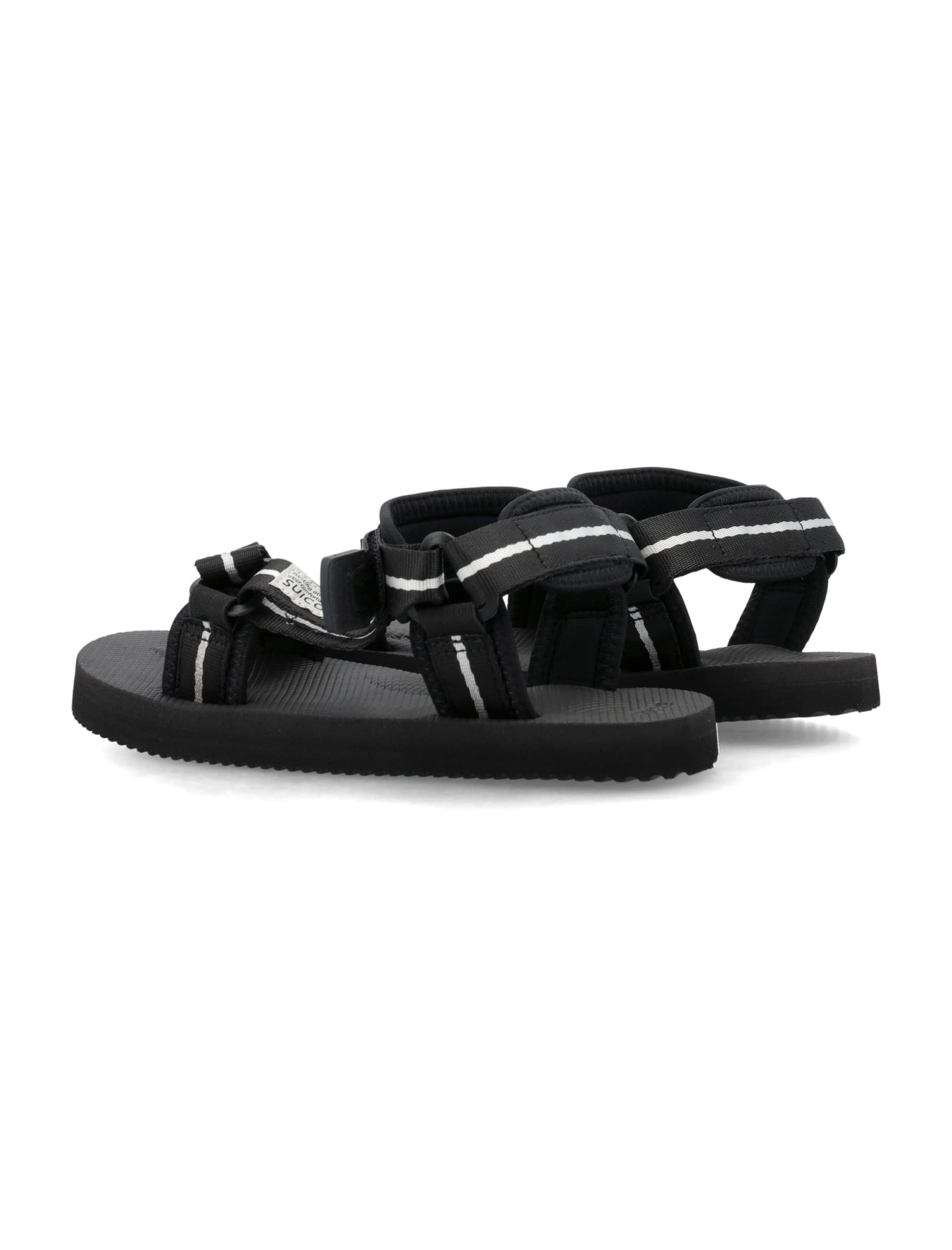 Shop Palm Angels X Suicoke Sandals In Black