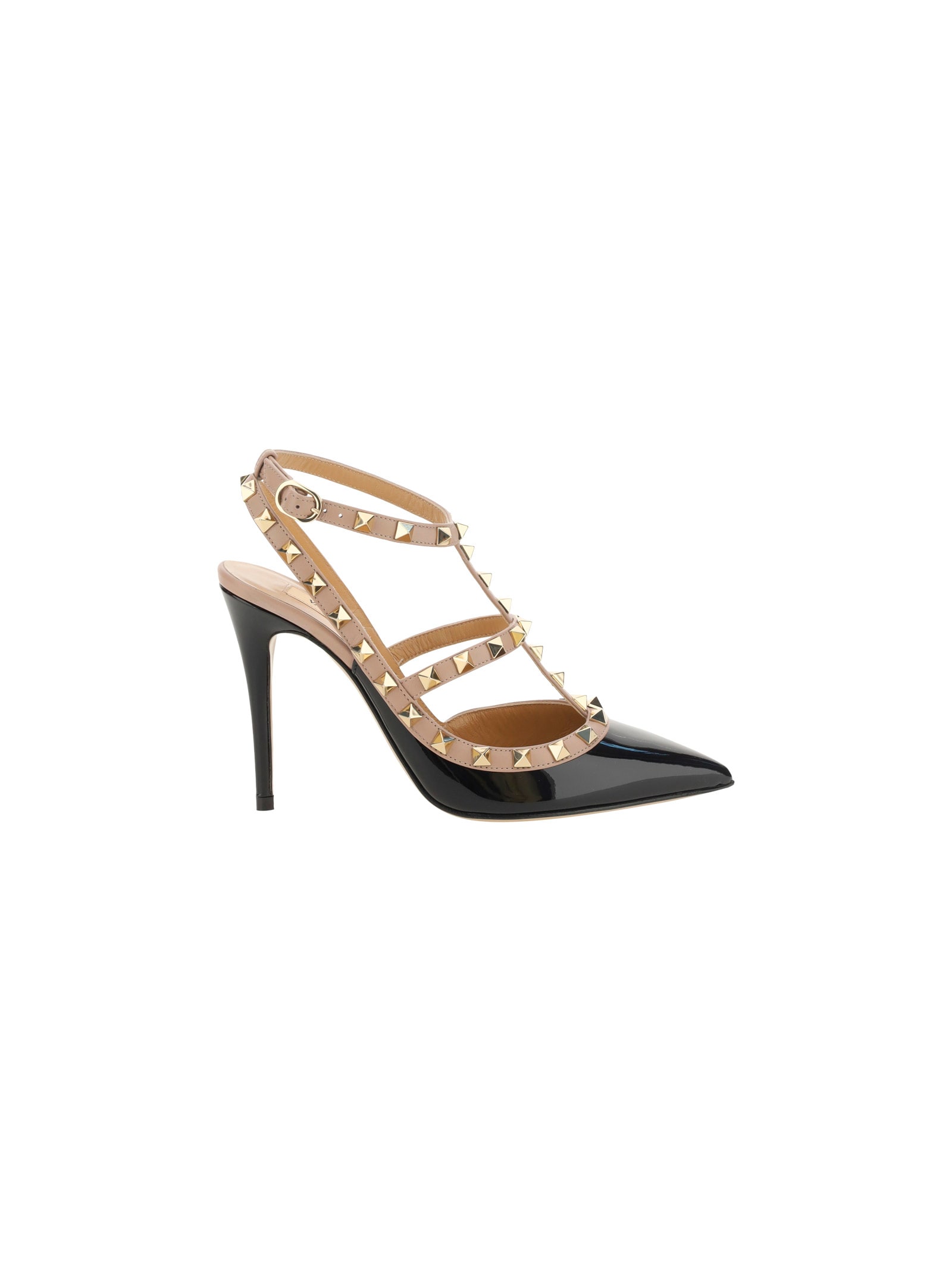 Shop Valentino Rockstud Sandals In N91