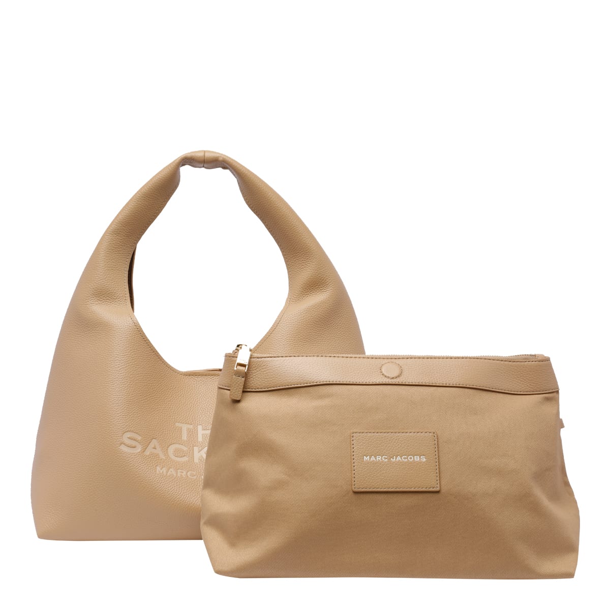 Shop Marc Jacobs The Sack Bag In Beige