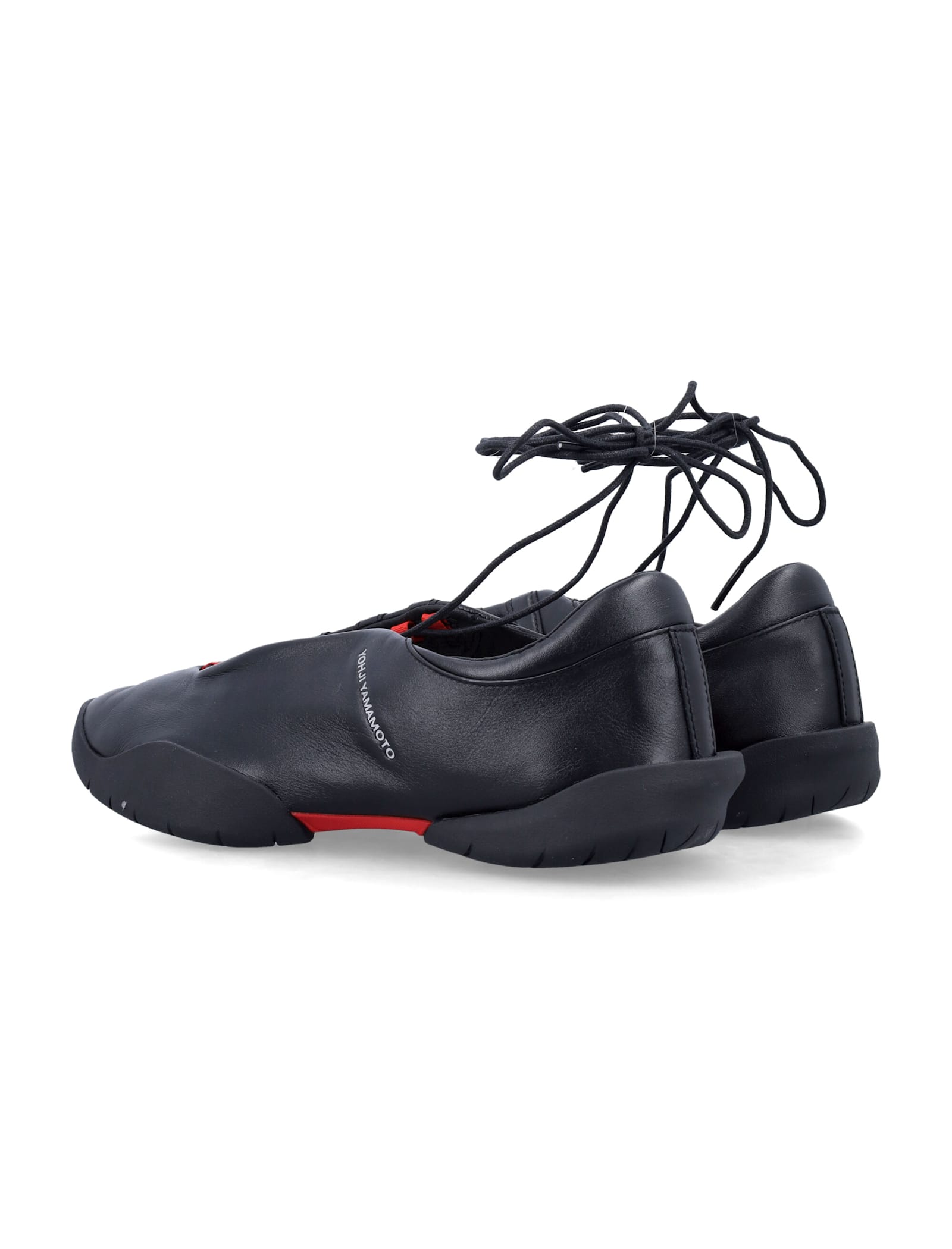 Y-3 Black Regu Mary Jane Sneakers In Black