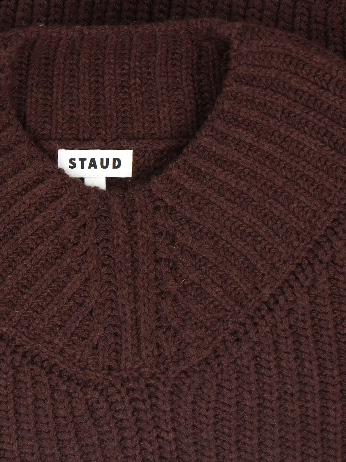 Staud Coast Earthy Sweater In Brown