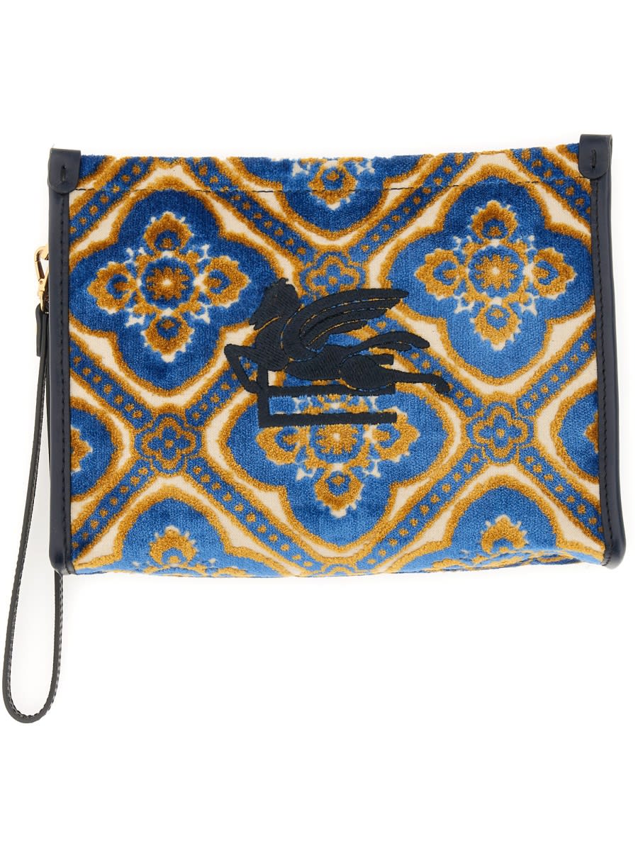 ETRO POUCH PAISLEY MEDIUM 