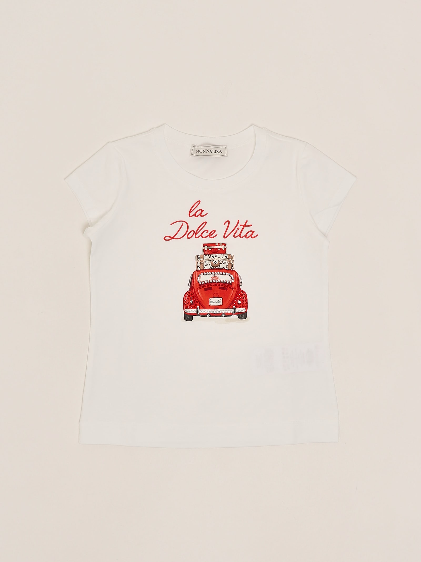 Monnalisa T-shirt T-shirt In White