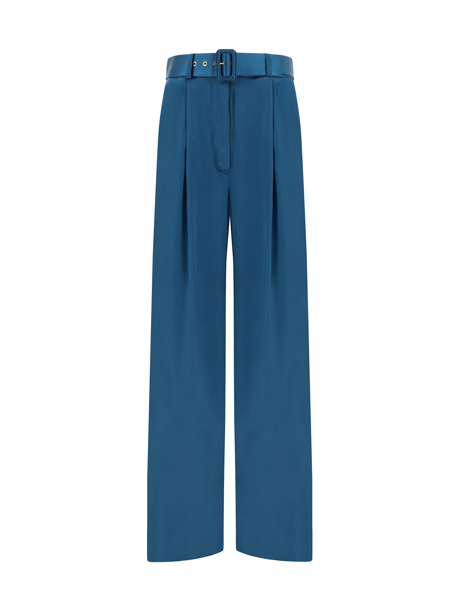 Shop Zimmermann Pants In Teal