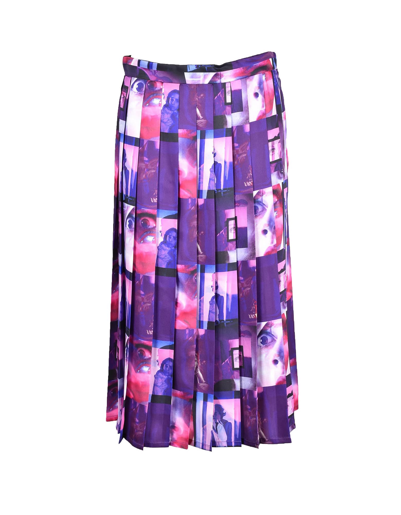 MSGM Womens Violet Skirt