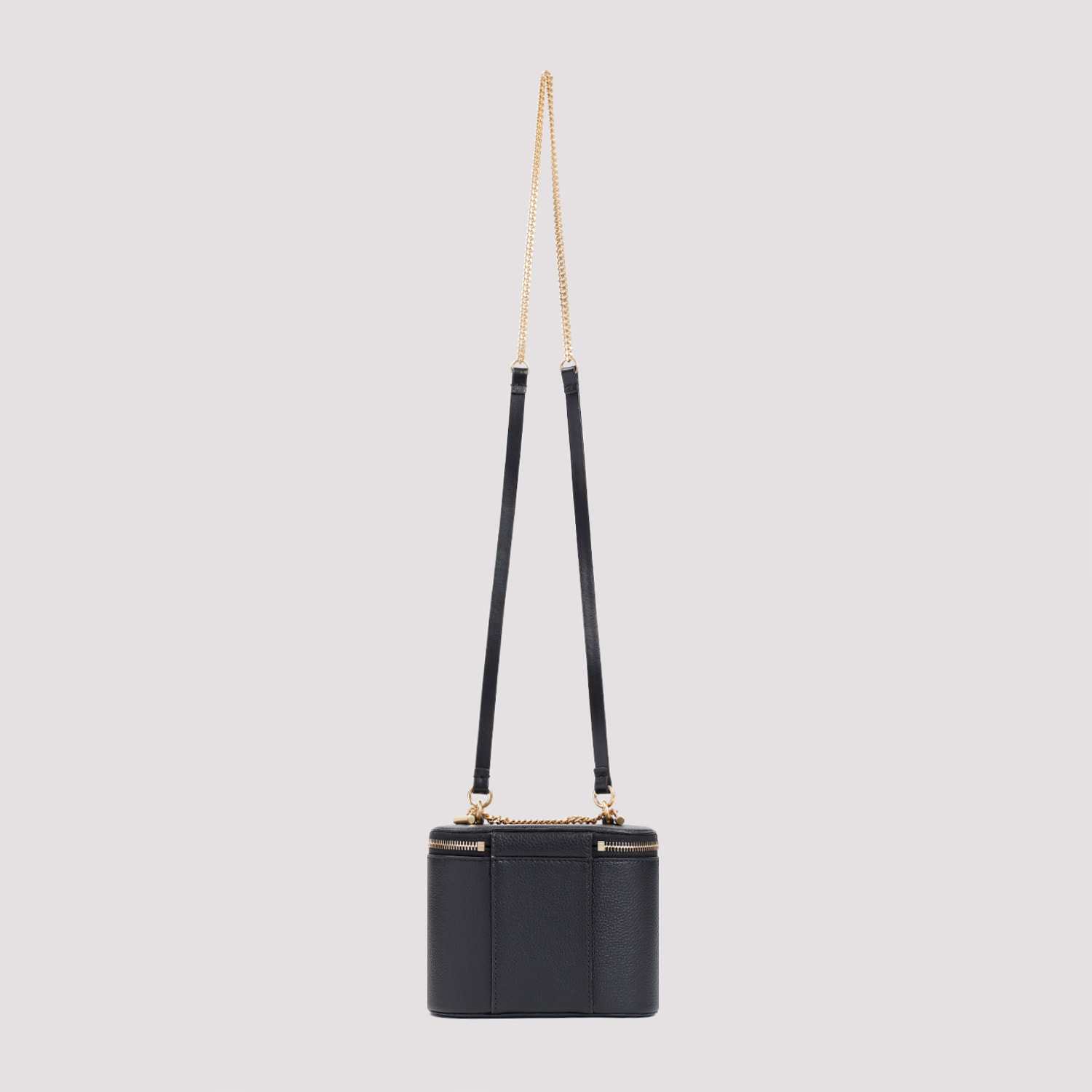 Shop Chloé Marcie Shoulder Bag In Black