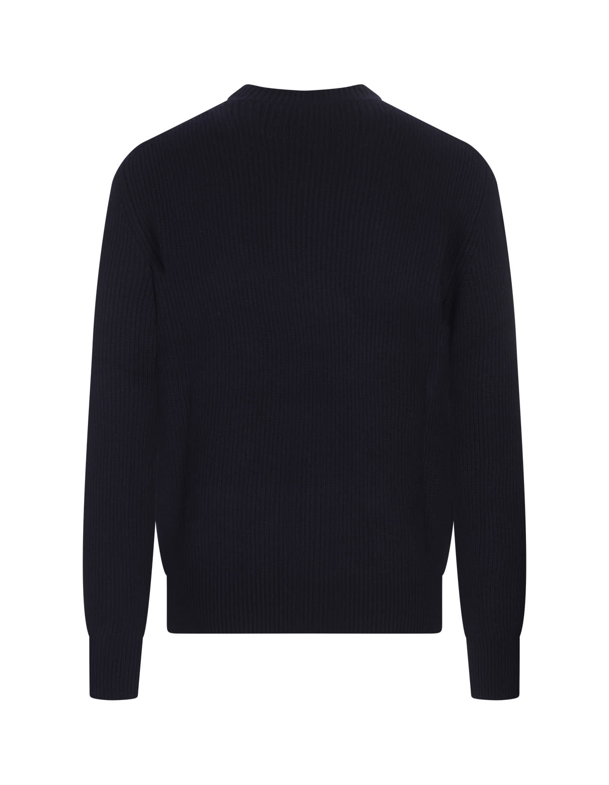 Shop Zegna Blue Oasi Cashmere Crew Neck Sweater