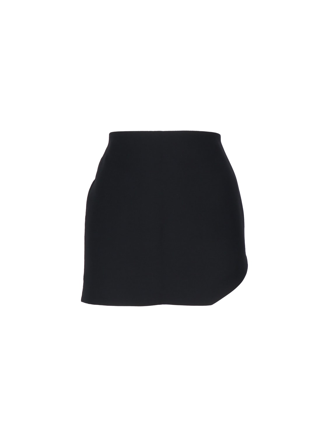 Nué Amber Asymmetric Skirt In Black