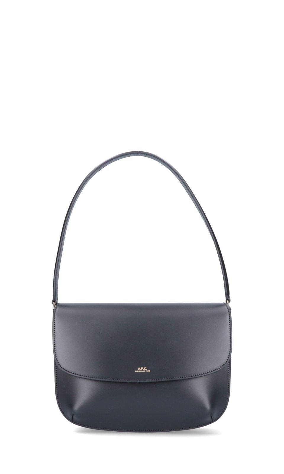 Apc Sarah Shoulder Bag In Black