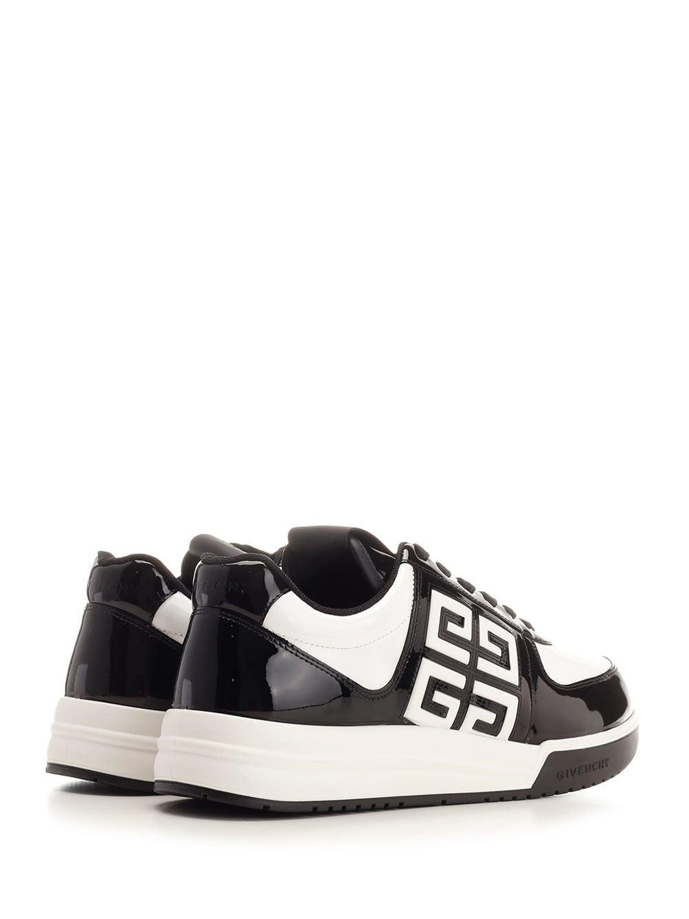 Shop Givenchy G4 Low-top Sneakers In Black