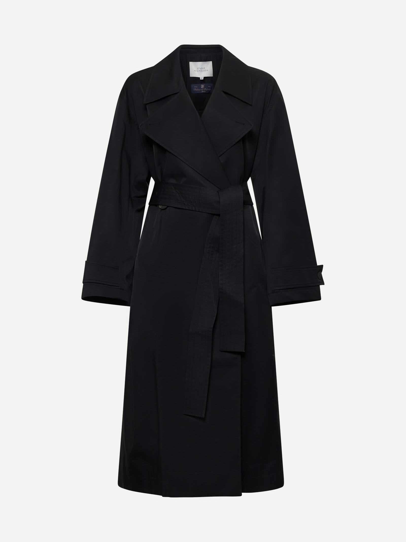 Mawer Cotton-blend Double-breasted Trench Coat