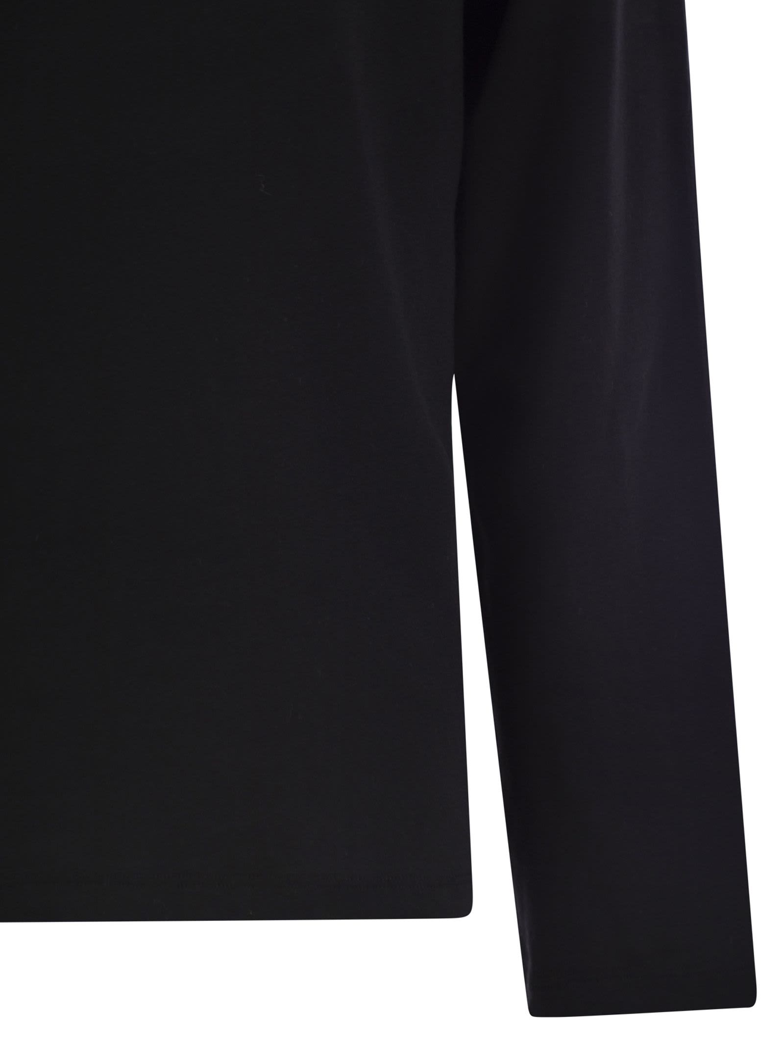 Majestic Long-sleeved Crew-neck T-shirt