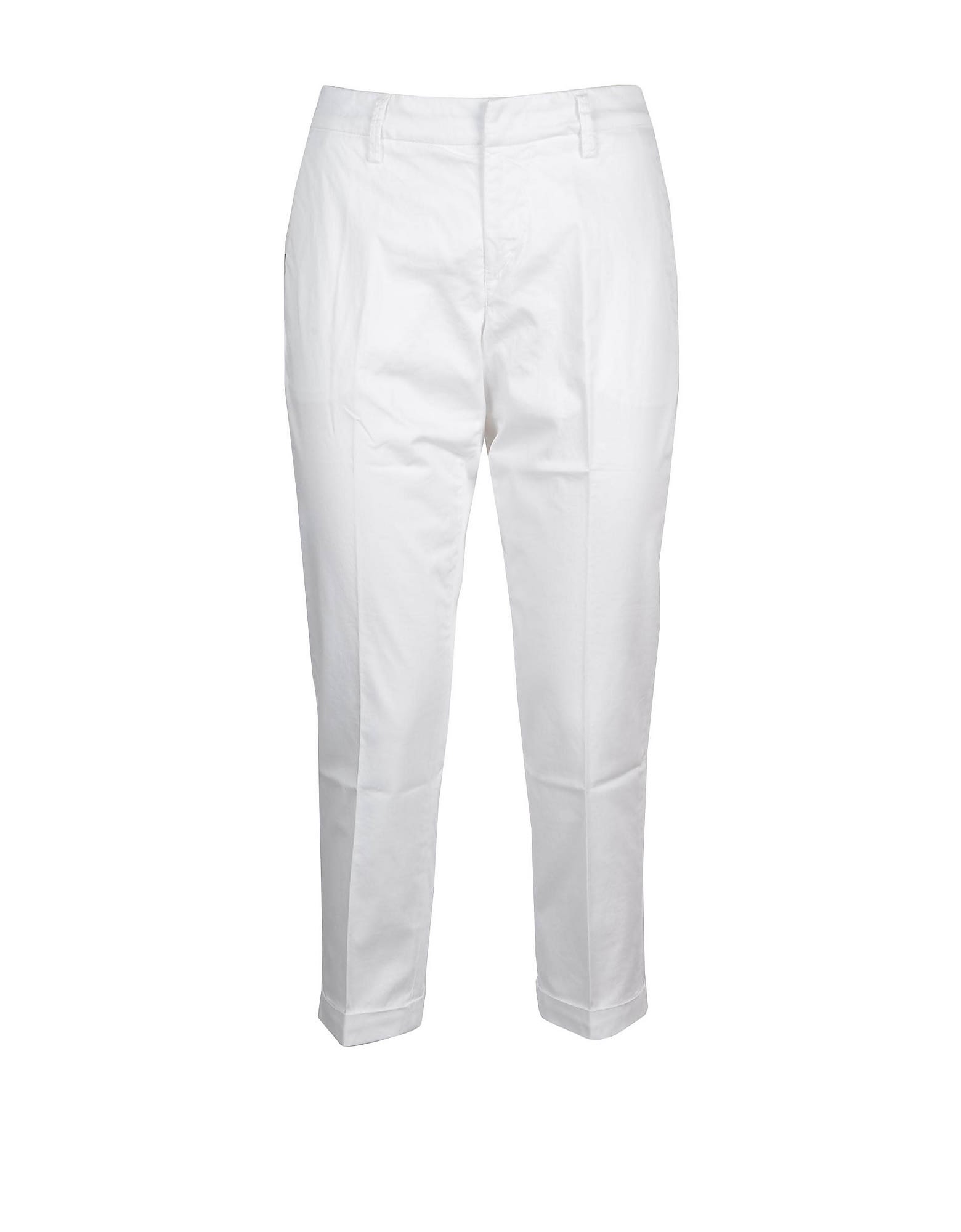 Fay Womens White Pants